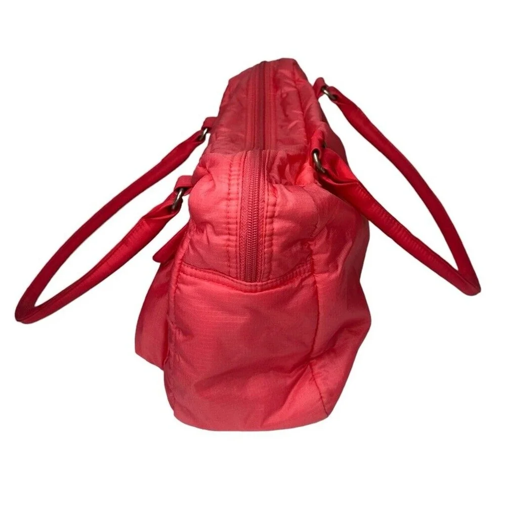 Vintage Reebok Bright Pink Tote Shoulder Bag Weekender Gym Purse 15 x 9 x‎ 3
